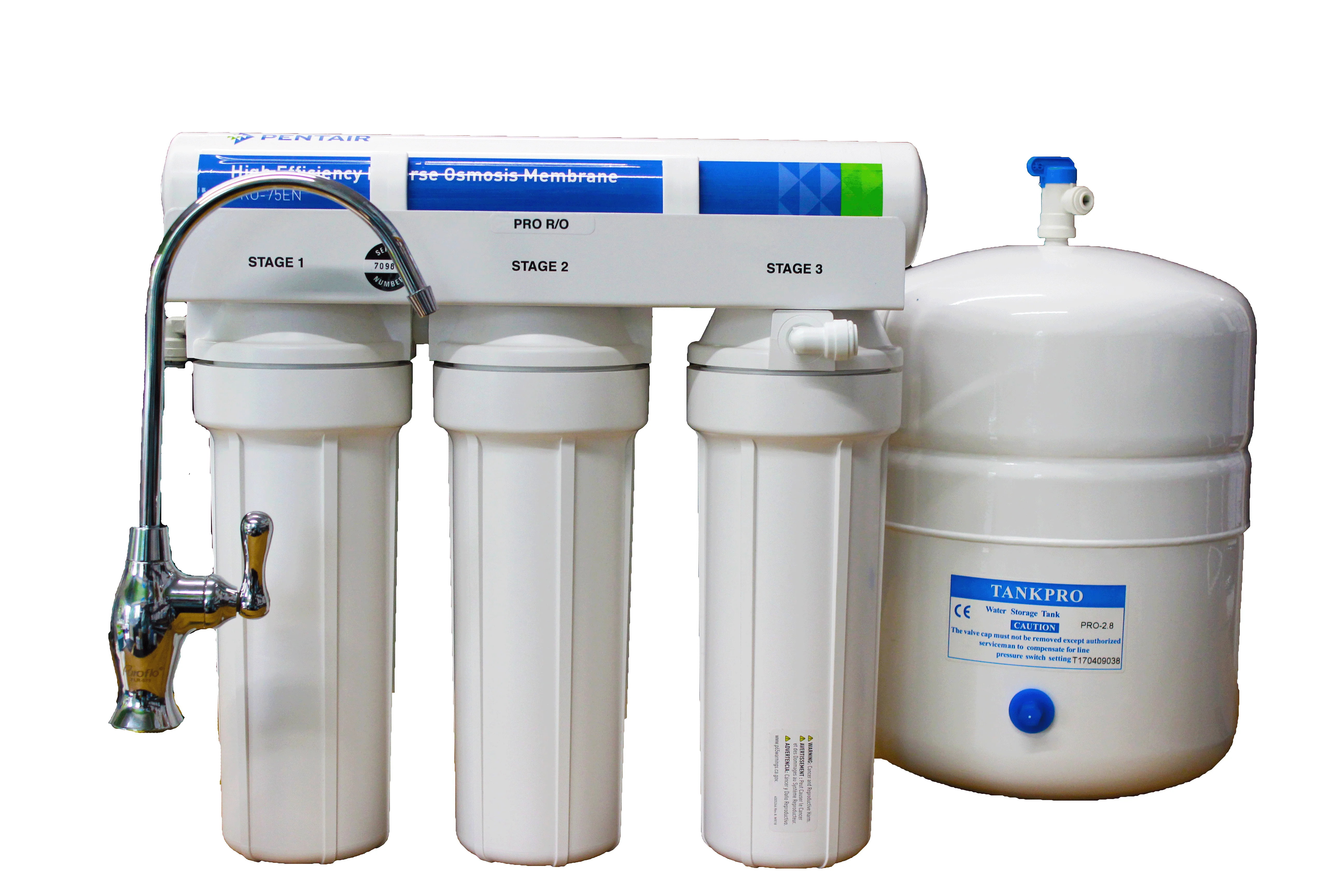 Pentair GRO-75 GPD HE Series RO System Kit - Image 3