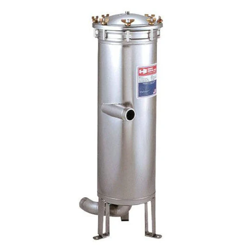 Harmsco Stainless Steel Hurricane Single Filter Housing - Image 3