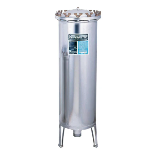 Harmsco Stainless Steel Waterbetter Single Filter Housing - Image 3