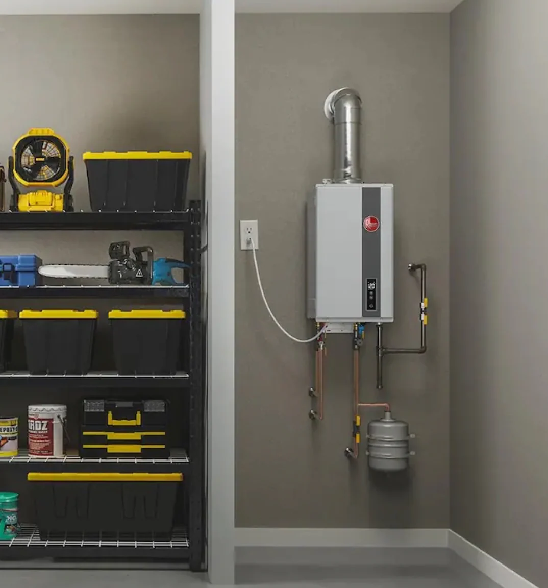 Rheem RTG Series High Efficiency Non-Condensing Tankless Natural Gas and Liquid Propane Water Heater - Image 3